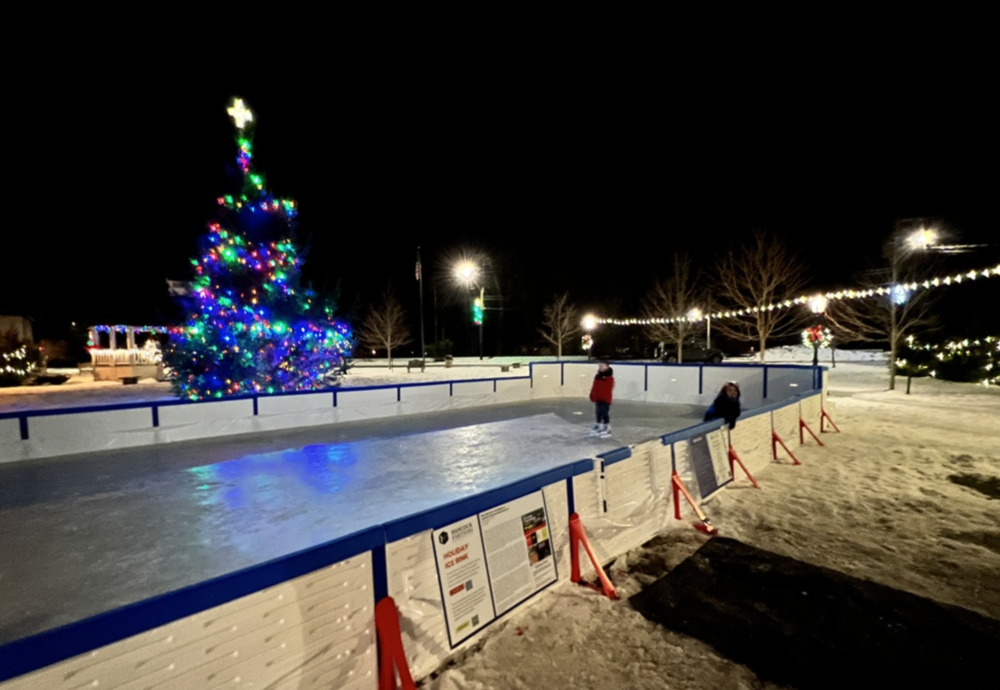 Hancock Holiday Ice Rink Opened Dec 2022